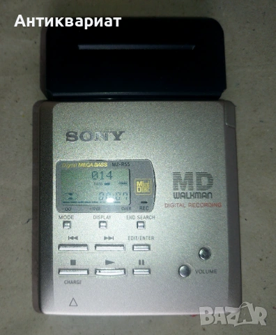 Мини диск Sony MiniDisc Recorder MZ-R55 / Japan, снимка 6 - Други - 53719668