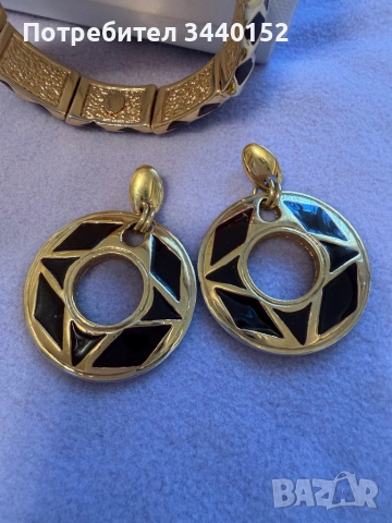 Комплект бижута Passavinti – гривна и обеци, с кутия, снимка 4 - Бижутерийни комплекти - 54156149