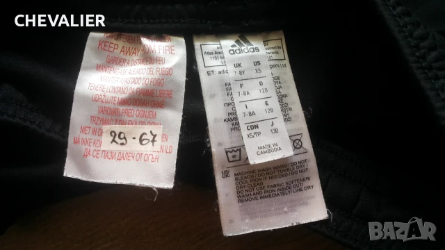 Adidas MANCHESTER UNITED Kids Football Shorts Размер 7-8 г / 128 см детски футболни къси 29-67, снимка 10 - Детски къси панталони - 50878160