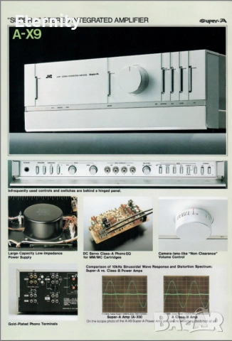 JVC A-X9 / Усилвател, снимка 13 - Ресийвъри, усилватели, смесителни пултове - 53608644