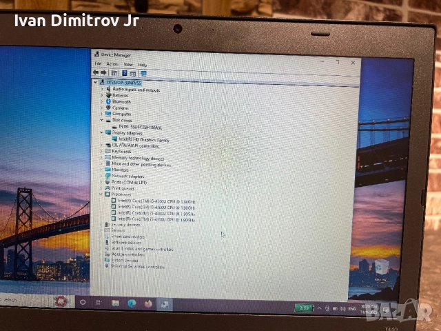 Лаптоп Lenovo T440, снимка 8 - Лаптопи за дома - 52348639