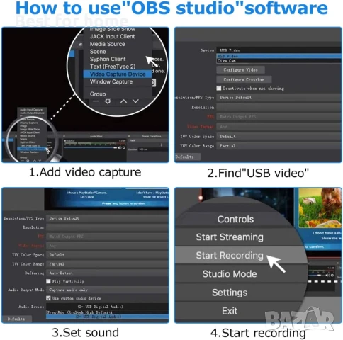 4K HDMI карта Cam Link  за видеозаснемане от Extenuating Threads, снимка 8 - Друга електроника - 50630982