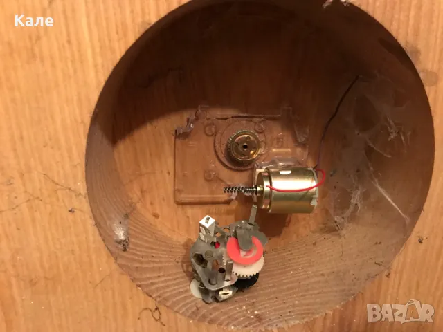 Старинен дървен стенен часовник, снимка 4 - Антикварни и старинни предмети - 50083491