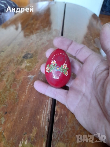 Старо дървено яйце #26