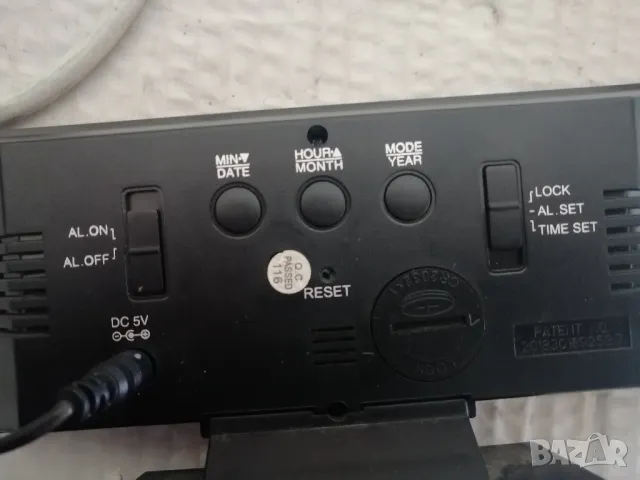 LED часовник с аларма, термометър и календар, снимка 10 - Други стоки за дома - 49759028