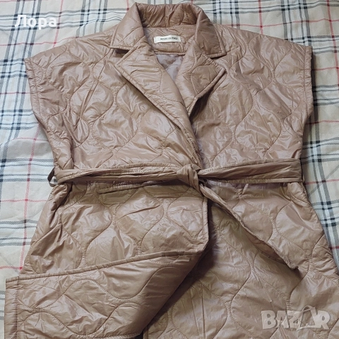 Дамски дълъг елек , снимка 2 - Елеци - 52772439