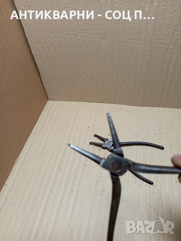 Комплект Соц Стари Зегер Клещи. , снимка 9 - Антикварни и старинни предмети - 52696850