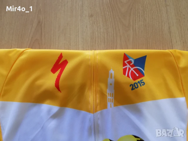 вело джърси lobo specialized тениска екип блуза елек шосейно колоездене мъжко оригинал XL, снимка 5 - Спортни дрехи, екипи - 51404682