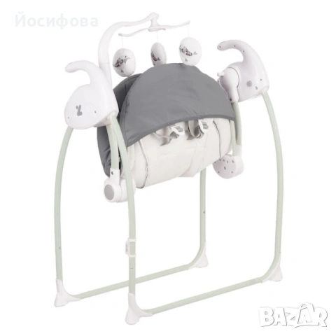 Електрическа люлка за бебе, снимка 12 - Детски люлки - 54260031