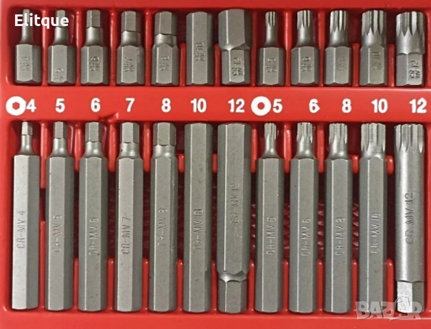 Професионален комплект накраиници KraftRoyal 41 части, снимка 7 - Други стоки за дома - 52861467