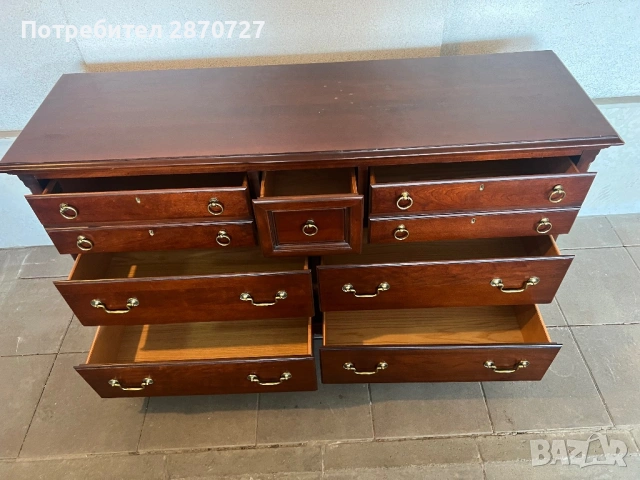 Скрин (череша) DREXEL HERITAGE 18th Century Collection, снимка 6 - Скринове - 52072865