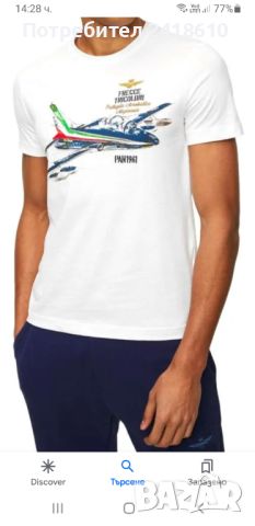 Aeronautica Militare Mens Regular Fit  Size 2XL НОВО! ОРИГИНАЛ! Мъжка Тениска!, снимка 2 - Тениски - 45251938