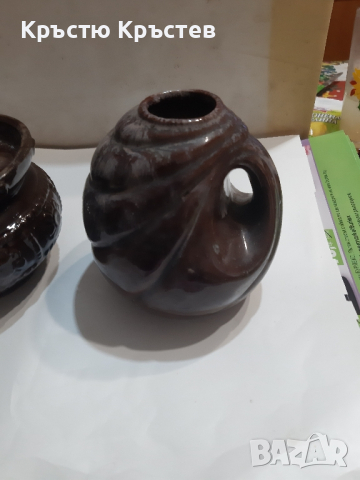 Две керамични вази перфектни, снимка 3 - Вази - 44938699