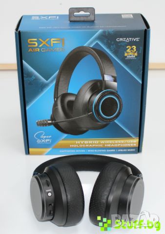 Безжични слушалки Creative SXFI AIR Gamer, снимка 6 - Слушалки и портативни колонки - 42910791