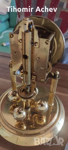 400 дневен механичен настолен часовник, снимка 2 - Антикварни и старинни предмети - 45485012