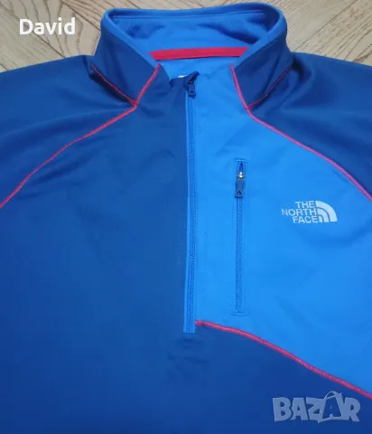 Оригинална мъжка термо горница The North Face Activewear 1/4 Zip, снимка 3 - Спортни дрехи, екипи - 47990415