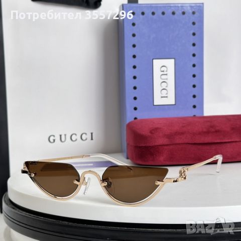 Слънчеви очила Gucci, снимка 5 - Слънчеви и диоптрични очила - 46582008