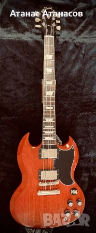 Gibson SG Standard 61 Vintage Cherry Електрическа китара продавам, снимка 2 - Китари - 53418588
