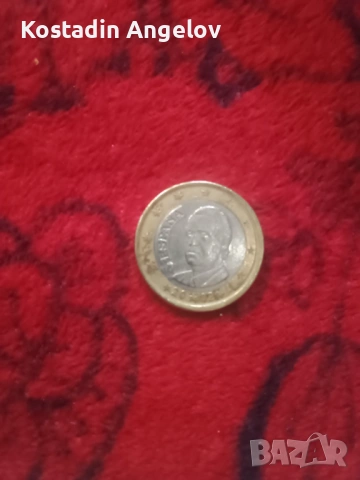 2001година мн рядка и търсена монета Испания 