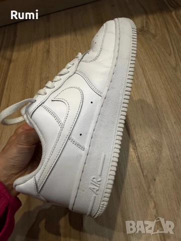 Оригинални бели кецове Nike Air Force 1  ! 39 н , снимка 9 - Детски маратонки - 52179837