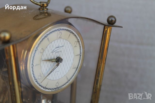 Немски настолен 8 дневен часовник , снимка 13 - Антикварни и старинни предмети - 46431590