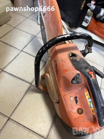 Бензинов ъглошлайф STIHL TS 420 4.4 к.с., 3200 W, 350 мм, 2500 об./мин, снимка 11 - Други инструменти - 51492567