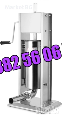 Професионална Пълначка за месо, кайма, луканки, суджук 3л, 5л, 7л, 10л, снимка 3 - Друго търговско оборудване - 51787049