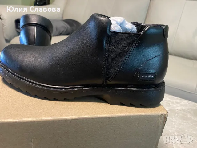 Боти естествена кожа Clarks, снимка 3 - Детски боти и ботуши - 46874944