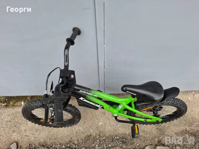 Детски велосипед Kross Kawasaki-16цола, снимка 3 - Велосипеди - 49752070