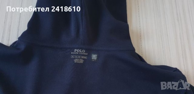 POLO Ralph Lauren Tech Performance Full Zip Mens Size XL ОРИГИНАЛ! Мъжки Суичер!, снимка 15 - Суичъри - 45343312