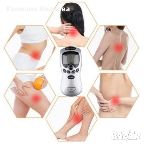 Електростимулатор масажор срещу болки по тялото и физиотерапия, снимка 2 - Масажори - 51840117