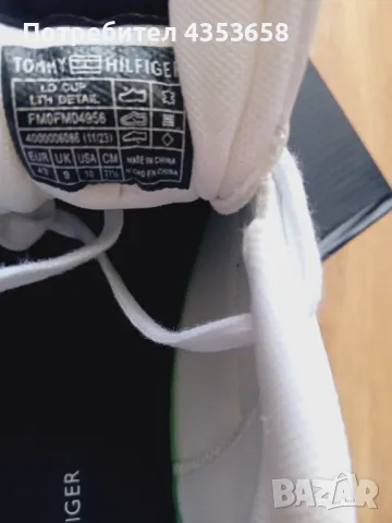 Tommy Hilfiger N43 естествена кожа, снимка 5 - Маратонки - 50046380