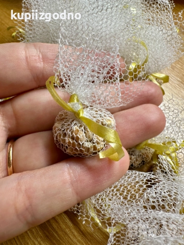 Автентични български сватбени късмети със стотинка и жито, снимка 3 - Сватбени аксесоари - 52469362