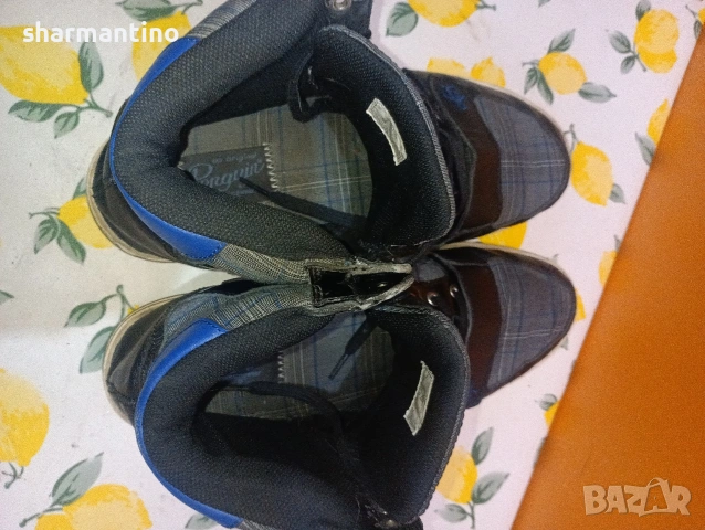 Кожени Сникърси Penguin N 46, снимка 4 - Маратонки - 53468912