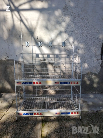 Стелаж с кошници и куки ABRO USA