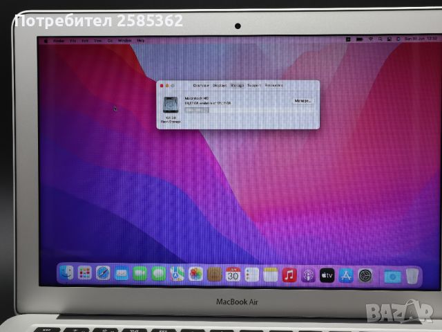 MacBook Air 2017 A1466 , снимка 5 - Лаптопи за работа - 46415578