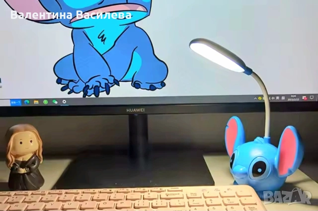 Лампа Стич, снимка 3 - Настолни лампи - 53099547