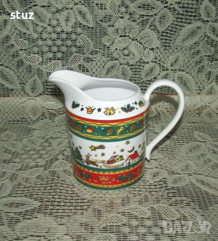 Порцеланови кани с коледни мотиви, нови, снимка 9 - Аксесоари за кухня - 52589379