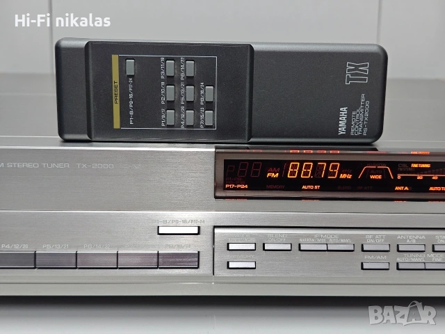 висок клас FM радио стерео ресийвър YAMAHA TX-2000, снимка 3 - Ресийвъри, усилватели, смесителни пултове - 53975612