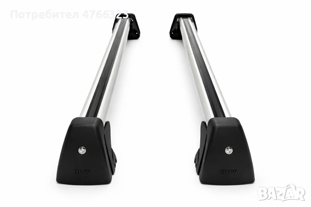 Оригинални греди за багажник BMW X1 E84 (2010–2015) за релинг, снимка 3 - Аксесоари и консумативи - 53845910