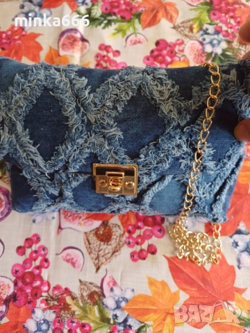 Дамска чантичка деним, снимка 2 - Чанти - 52913959