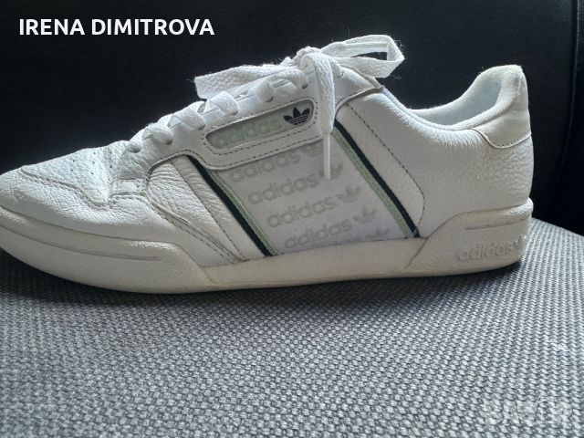 Adidas continental номер 43 и 1/3 light green , снимка 10 - Маратонки - 45343444