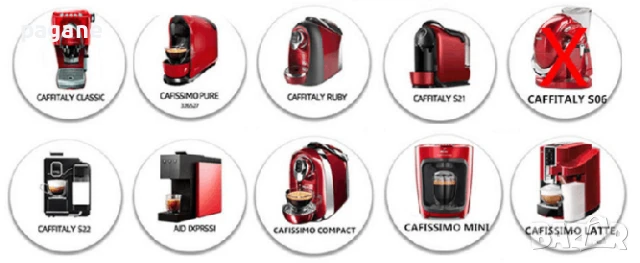 Метална кафе капсула за Кафе машини Чибо / Caffissimo / Tchibo , снимка 3 - Аксесоари за кухня - 51164545