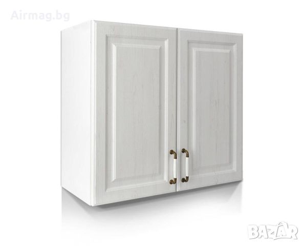 Шкаф с две врати и два рафта, V80 Рустик, снимка 1 - Шкафове - 45504870