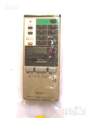 Дистанционно SONY Betamax Remote Control RMT-217–НОВО, снимка 6 - Дистанционни - 45556882