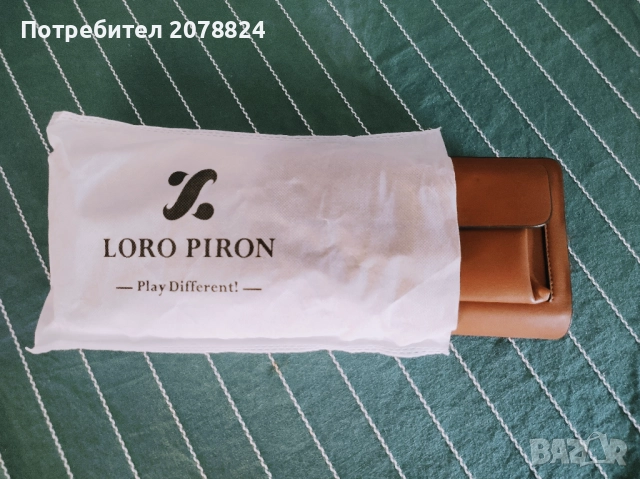 Луксозна мъжка чанта LORO PIRON, снимка 7 - Портфейли, портмонета - 51476714