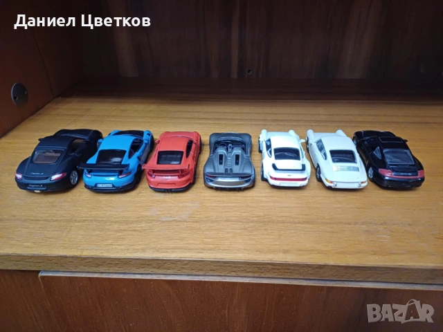Колекция Porsche 1/36 1/38 - цената е за всички 7 модела, снимка 5 - Колекции - 53567559