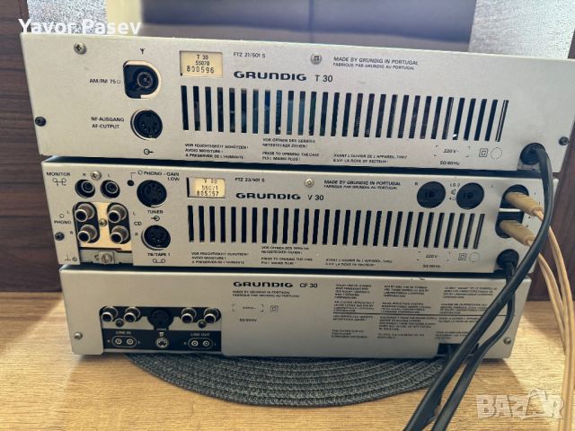Grundig V30, T30, CF30 и Hifi-Box 416a compact , снимка 9 - Аудиосистеми - 45102557
