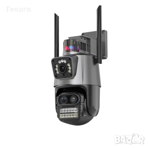 Камера за наблюдение 4K Ultra HD 8MP - датчик за движение, нощно виждане, снимка 3 - HD камери - 49732420
