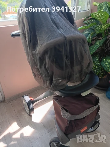 Бебешка количка Stokke Xplory V4, снимка 4 - Детски колички - 50531160